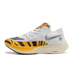 PK God ZoomX VaporFly NEXT% White Orange Shoes Women/Men