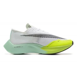 PK God ZoomX VaporFly NEXT% White Yellow Shoes Women/Men