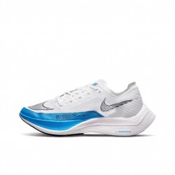 PK God ZoomX VaporFly NEXT% White and Blue Shoes Women/Men