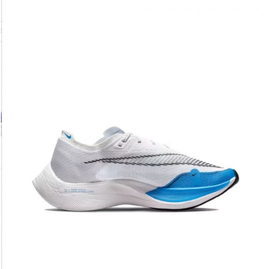 PK God ZoomX VaporFly NEXT% White and Blue Shoes Women/Men