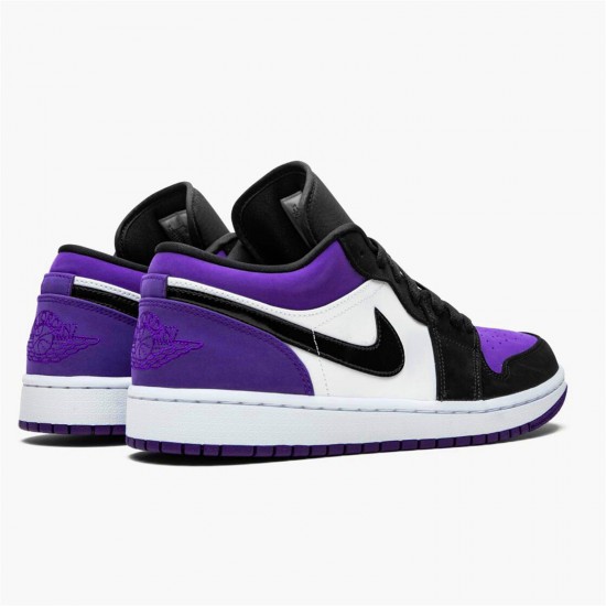 PK-GOD Jordan 1 Low Court Purple 553558-125