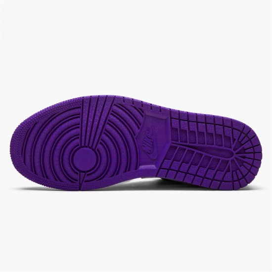 PK-GOD Jordan 1 Low Court Purple Black 553558-501