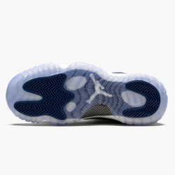 PK-GOD Jordan 11 Retro Low Snake Navy (2019) (GS) CD6847-102