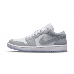 Nike Air Jordan 1 Low (W) White Wolf Grey DC0774-105 Shoes