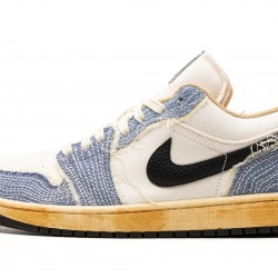 Nike Air Jordan 1 Low SE (M) Sashiko Denim FN7670-493 Shoes